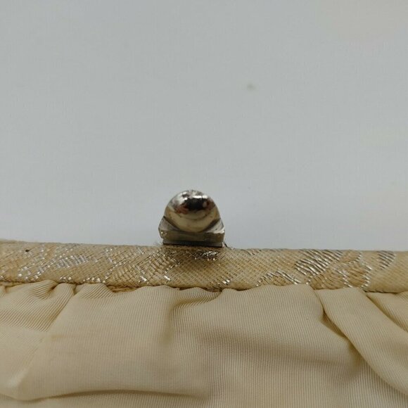 Set Of 2 Aldana Womens Golden Black Floral And Braided Buckle Clutch Wallet - Picture 8 of 12